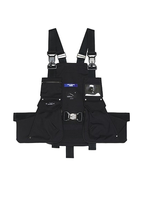 Junya Watanabe x MXDVS Vest in Black - Black. Size all.