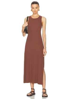 Citizens of Humanity Isabel Tank Dress in Mink - Brown. Size L (also in M, S, XL, XS).