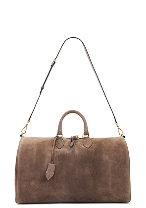 KHAITE Pierre Weekend Bag in Toffee - Taupe. Size all.