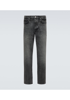 Frame Mid-rise straight jeans