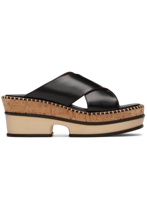 Chloé Black Lilia Heeled Sandals