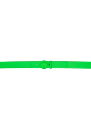 Versace Green Medusa Biggie Belt