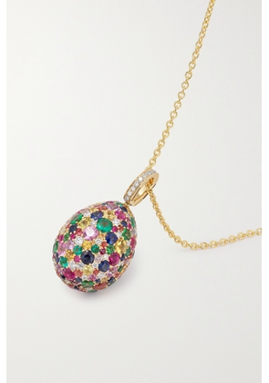 Fabergé - Emotion 18-karat Gold Multi-stone Necklace - One size