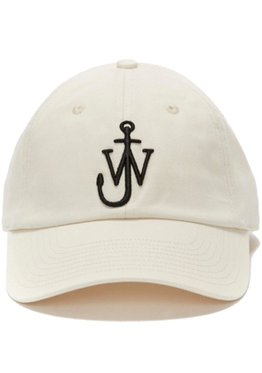 embroidered-logo baseball cap - U BLACK