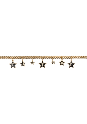 Versace Jeans Couture Gold Charms Chain Belt