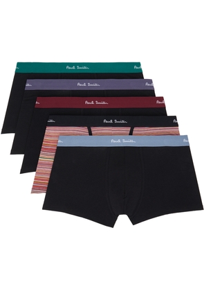 Paul Smith Five-Pack Multicolor Boxer Briefs