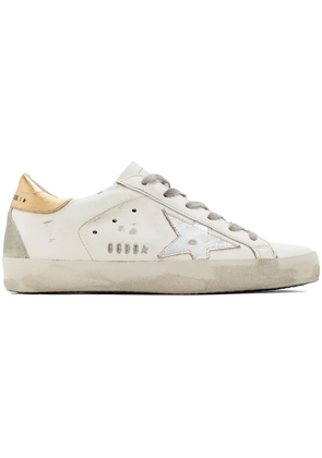 Golden Goose SSENSE Exclusive White Superstar Sneakers