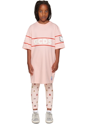 GCDS Kids Kids Pink Hello Kitty Edition Dress