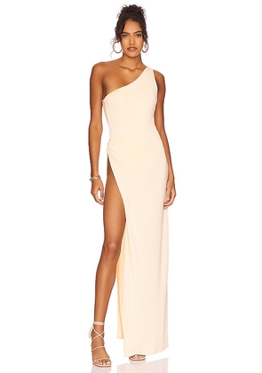 Camila Coelho Aphrodite Maxi Dress in Ivory. Size XS.