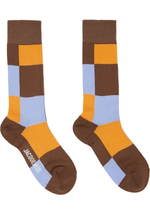 JACQUEMUS Multicolor Le Raphia 'Les Chaussettes Pagaio' Socks