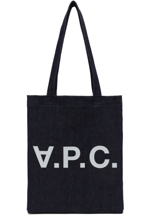 A.P.C. Navy Laure Tote