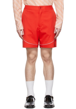 Commission SSENSE Exclusive Red Shorts