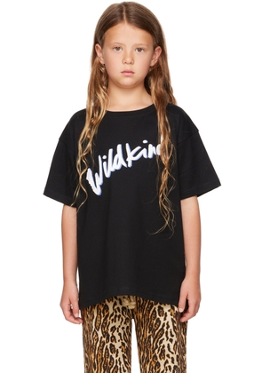 Wildkind Kids Black Oversized T-Shirt