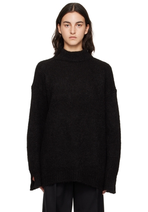 Róhe Black Vented Sweater