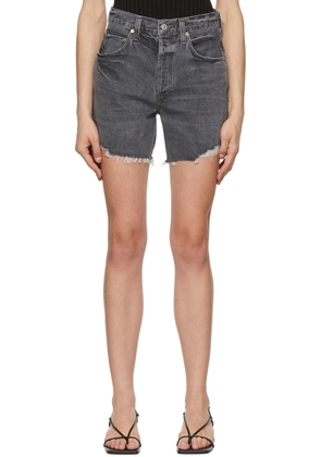 Citizens of Humanity Black Elle Shorts