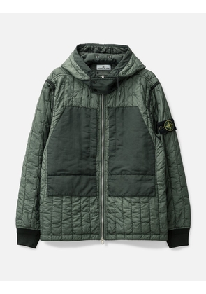 Quilted Nylon Stella With Primaloft®-TC Hooded Blouson