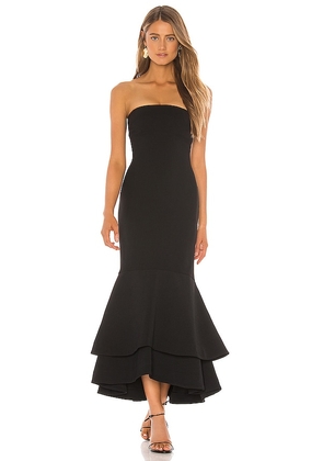 Lovers and Friends Dillion Midi in Black. Size XS.