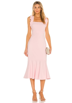 LIKELY Hara Dress in Blush. Size 10, 12.