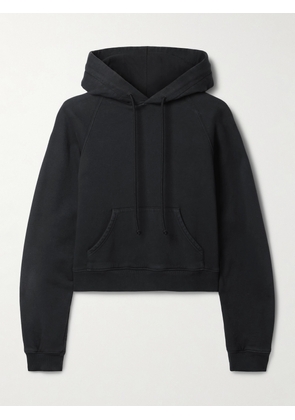 The Row - Timmi Cotton-blend Jersey Hoodie - Black - x small,small,medium,large