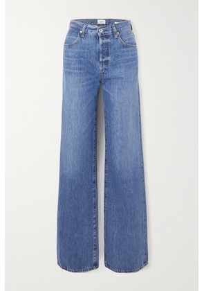 Citizens of Humanity - Annina High-rise Wide-leg Organic Jeans - Blue - 23,24,25,26,27,28,29,30,31,32