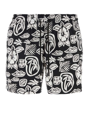 Vilebrequin Printed Stretch Polyester Swimming Shorts
