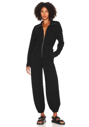 Varley Jessie Jumpsuit in Black. Size L, S.