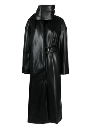 Nanushka Amelie recycled-polyester coat - Black