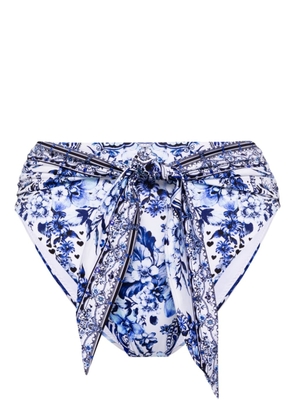 Camilla Glaze And Graze high-waist bikini briefs - White