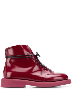 Marsèll varnished ankle boots - Red