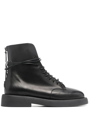 Marsèll chunky lace-up leather boots - Black