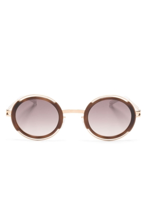 Mykita Pearl round-frame sunglasses - Brown