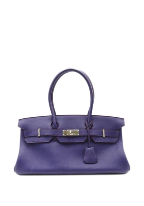 Hermès Pre-Owned 2010 Clemence JPG Birkin II 42 shoulder bag - Purple