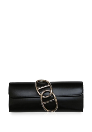 Hermès Pre-Owned Egée leather clutch bag - Black