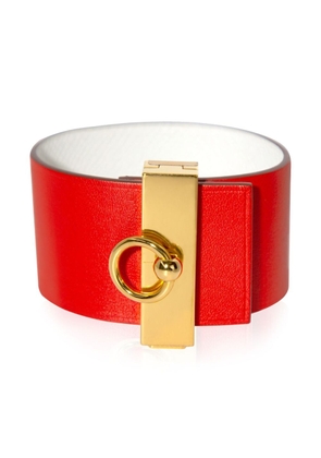 Hermès Pre-Owned Illusion reversible leather bracelet - Red