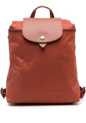 Longchamp medium Le Pliage Green backpack - Brown