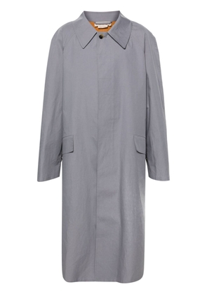 Marni single-breasted maxi coat - Grey