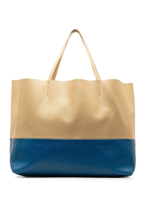Céline Pre-Owned 2015 Cabas Horizontal Bicolor tote bag - BROWN