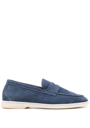 Scarosso Luciana suede loafers - Blue