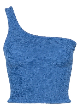 Hunza G Neoma one-shoulder top - Blue