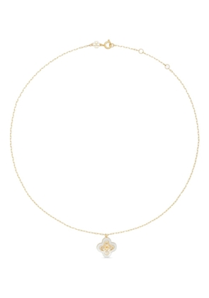 Tory Burch Kira Clover pendant necklace - Gold