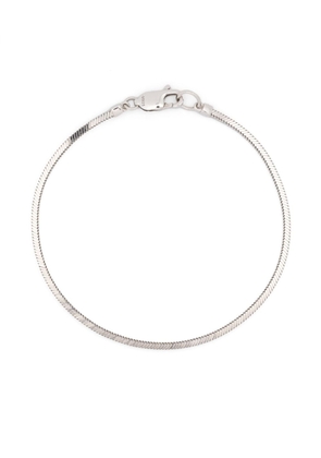 Missoma square snake-chain sterling silver bracelet