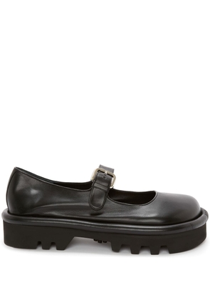 JW Anderson Bumper-Tube leather chunky Mary Janes - Black