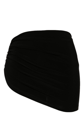 Norma Kamali Diana skirt bikini bottom - Black