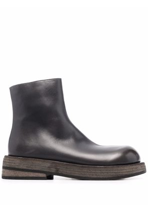 Marsèll Musona leather ankle boots - Grey