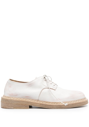 Marsèll brushed lace-up shoes - White