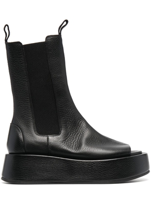 Marsèll open-toe chunky leather boots - Black