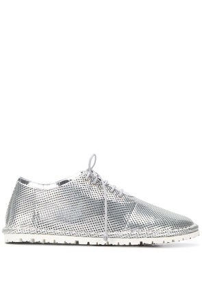 Marsèll micro-perforated oxford shoes - Silver