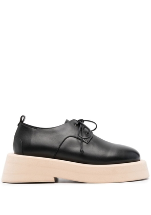 Marsèll lace-up platform shoes - Black