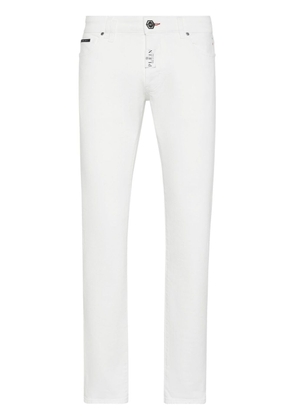 Philipp Plein low-rise skinny jeans - White