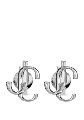 Jimmy Choo Monogram Stud Earrings